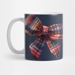 Plaid Bow - Autumn Mug